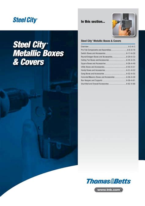 Steel City Metallic Boxes & Covers 